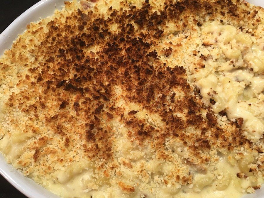 Cheesy Bacon Mac and Chicken
